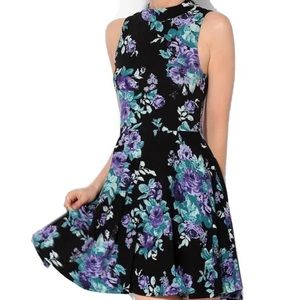 Urban Outfitters Kimchi Blue Floral Skater Dress
